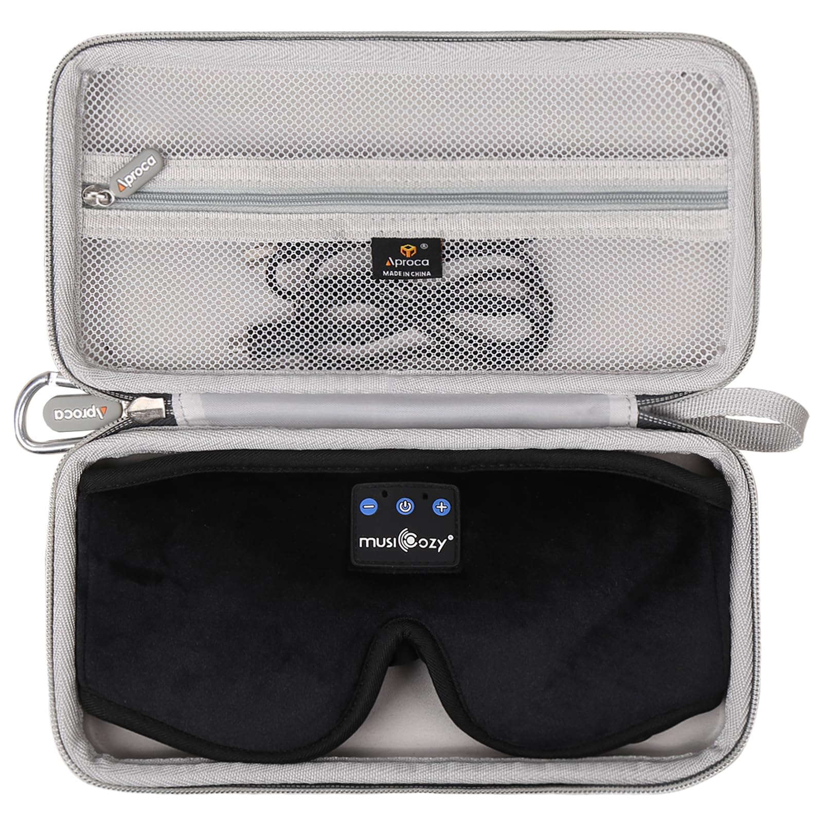 Ecliptix Sleep Headphones & Eye Mask Hard Case – Travel-Ready Protection