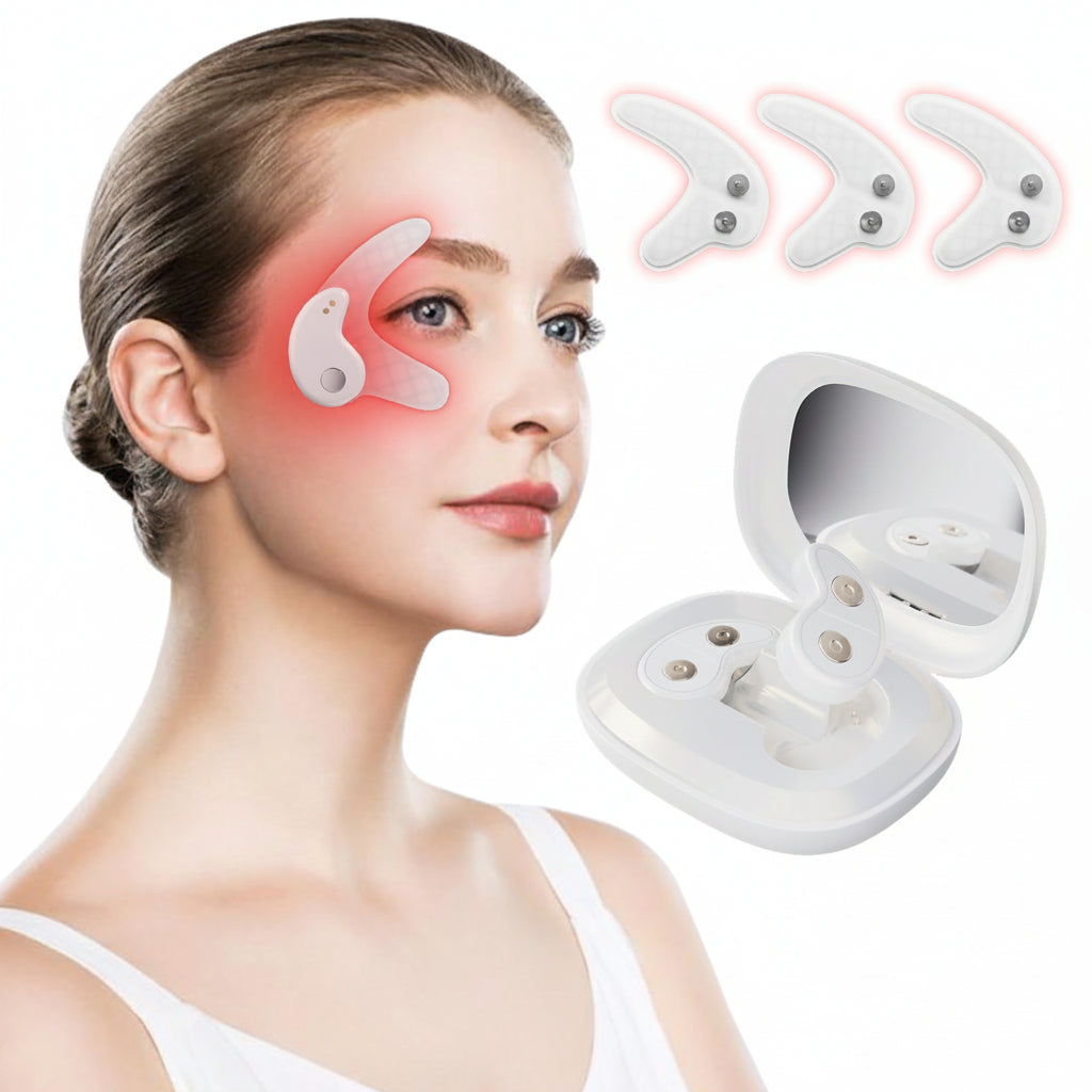 Ecliptix Red Light Eye Therapy Massager – Reduce Puffiness, Dark Circles & Wrinkles