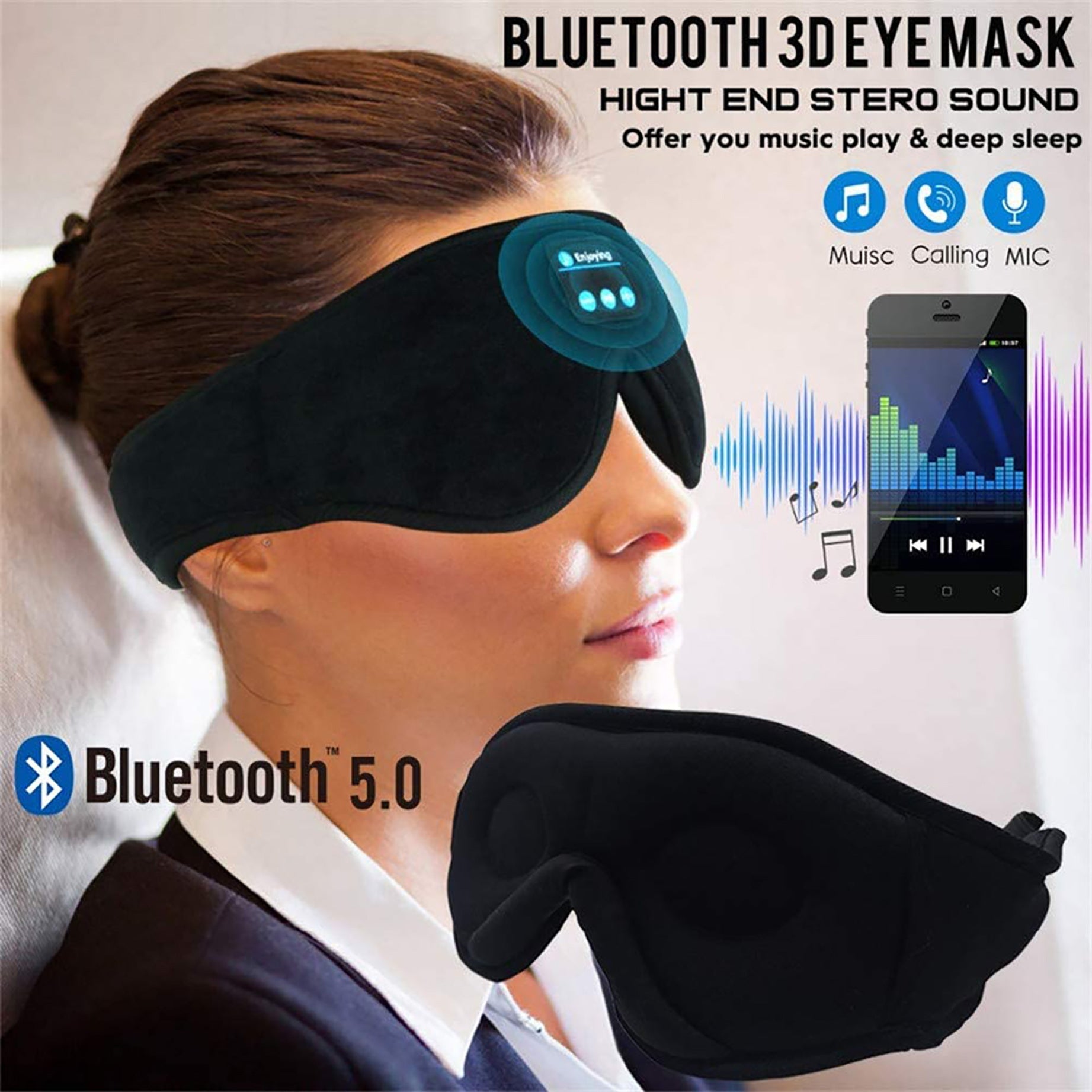 Ecliptix Signature Sleep Eye Mask – Rest Like Never Before