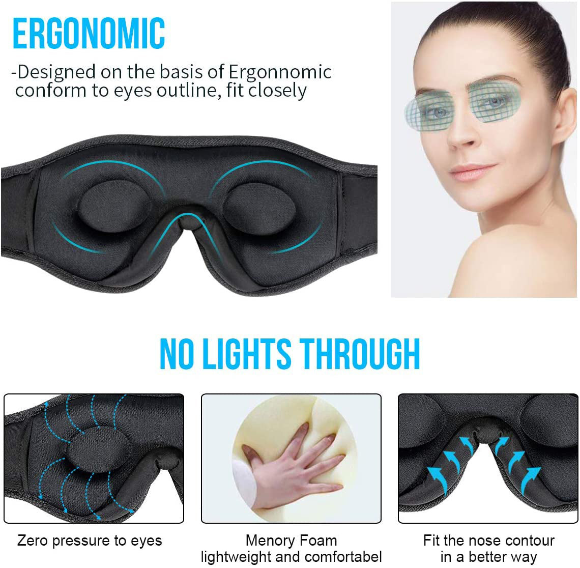 Ecliptix Signature Sleep Eye Mask – Rest Like Never Before